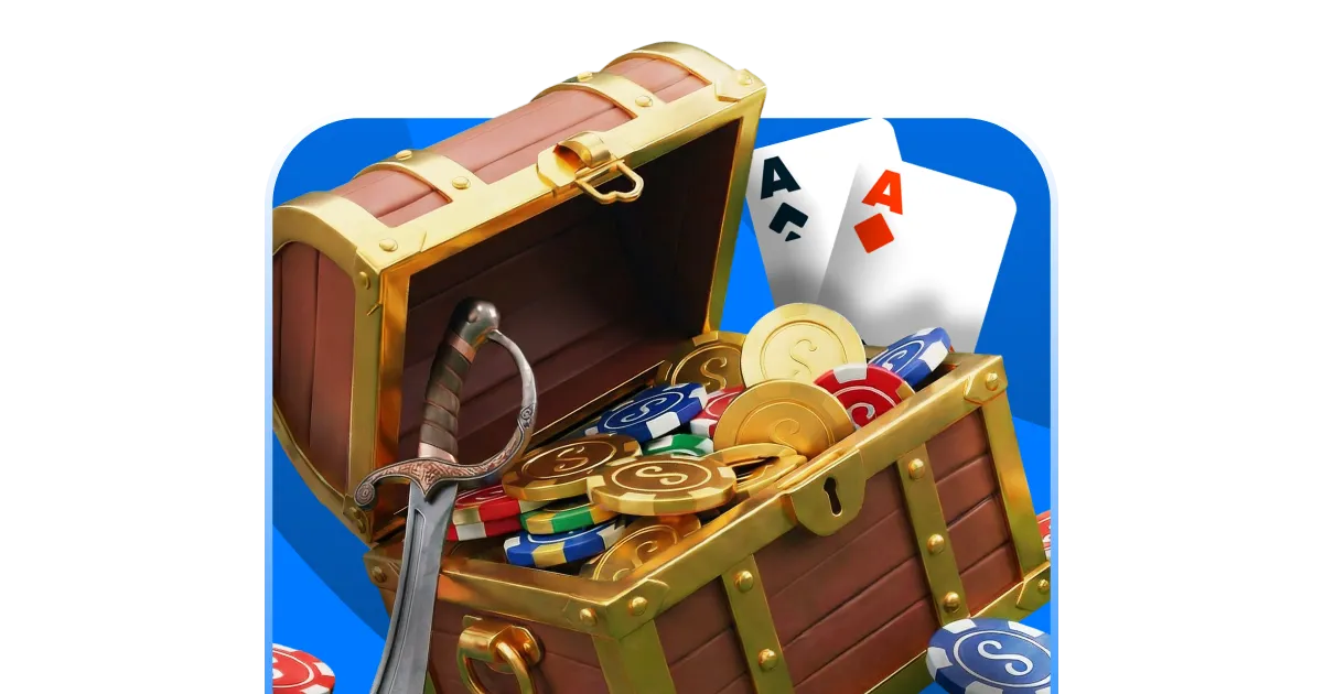 Tarjeta de casino en vivo con mesa elegante
