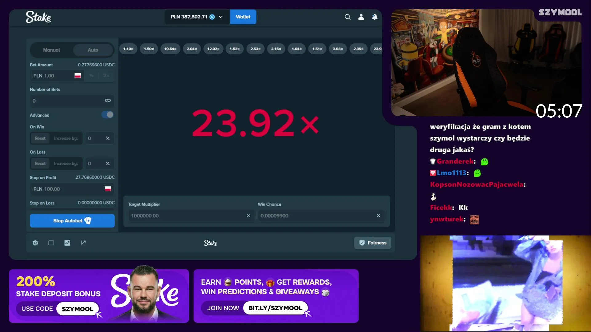 Banner principal de casino online con ambiente nocturno y luces premium